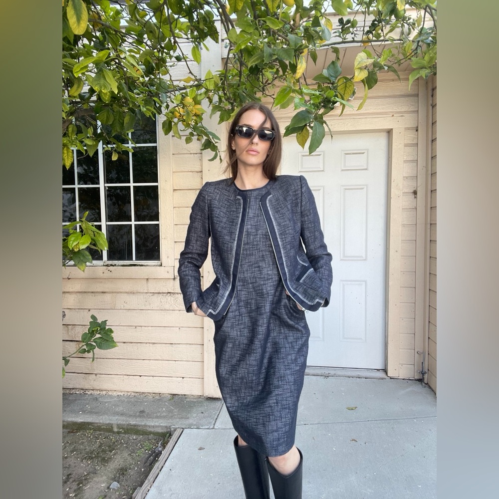 Elie Tehari - Tweed dress and blazer